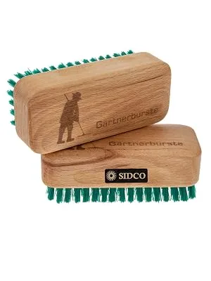 SIDCO gardener's brush 2 x nail bust craftsman's brush washing brush hand brush special brush 2 pieces - Gärtnerbürste