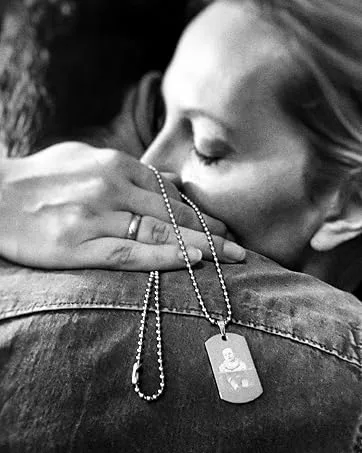 Diamandi pocket mirror with personal text engraving on both sides I silver plated I have your own saying engraved - Dogtag, Kette, Anhänger, Geschenk, Gravur