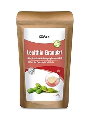 Sovita Lecithin Granules | Natural Soy Phospholipid | For Cell Health & Energy - lecithin