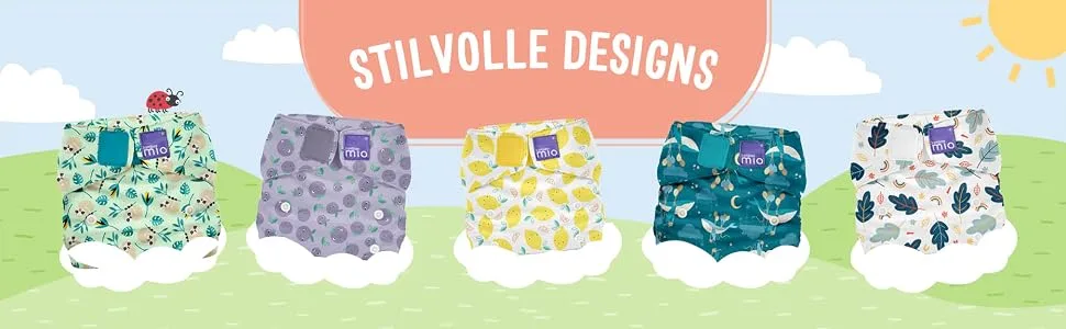 Bambino Mio - Miosoft Overpants White Size 2 (9Kg+) - 4 images