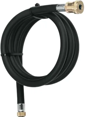 SKS accessory hose with brass nipple for DV/SV for racing compressor black 50 x 2 x 2 cm - product information 14