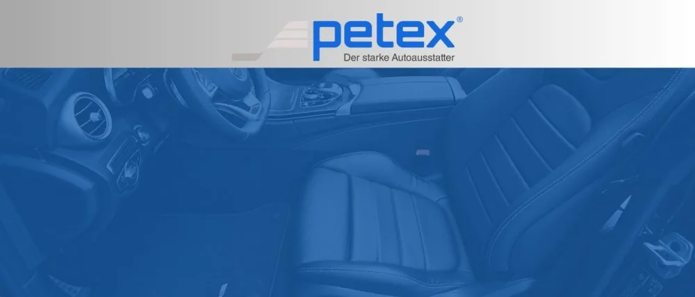 PETEX combo bag PLUS content according to DIN 13164:2022 with safety vest and warning triangle black - petex