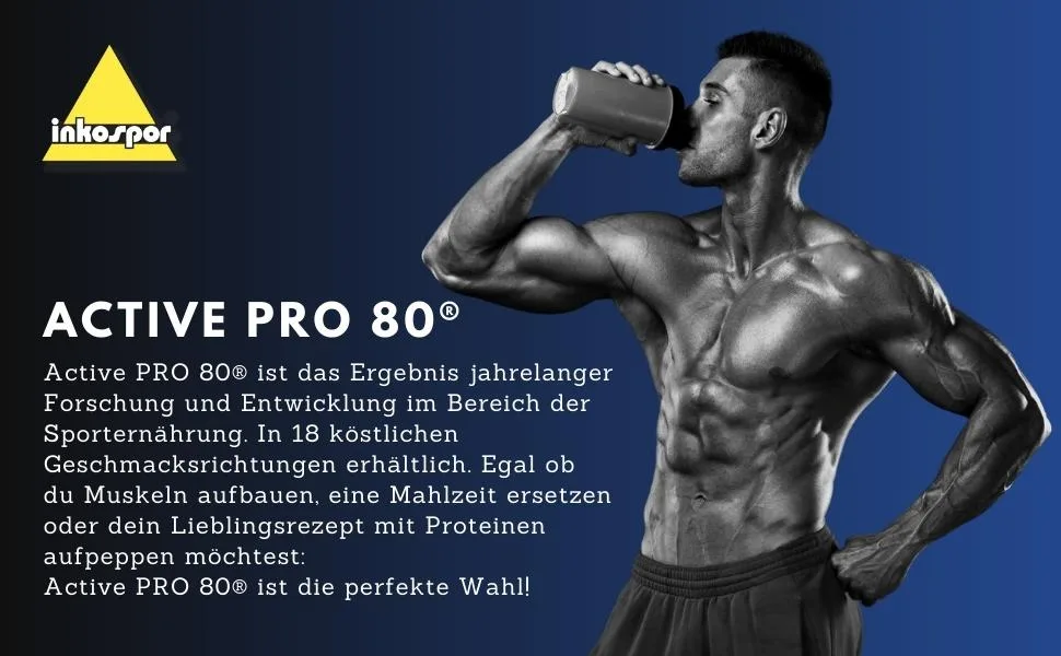 inkospor Active Pro 80 Protein Shake Vanilla 500 g Bag - product information 30