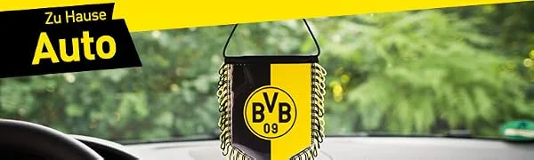 Borussia Dortmund BVB 09 BVB sticker (transparent silver one size - Auto_Header
