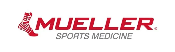 Mueller Adjustable Back Brace back active bandage to support the lumbar vertebrae unit size black unit size black - Mueller Logo weiß