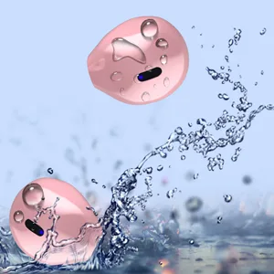 eleror Invisible Wireless Blue tooth Earbuds - Ivory - water proof