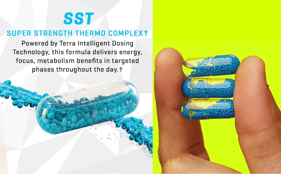 PERFORMIX SST Thermogenic Supplement - Original - 60 Capsules - super strength thermo complex terra intelligent dosing technology for focus and metabolism