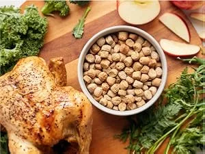 The Honest Kitchen Human Grade Dehydrated Whole Grain Dog Food – Complete Meal or Dog Food Topper Chicken 10 Pound (Pack of 1) - Ingredients with integrity