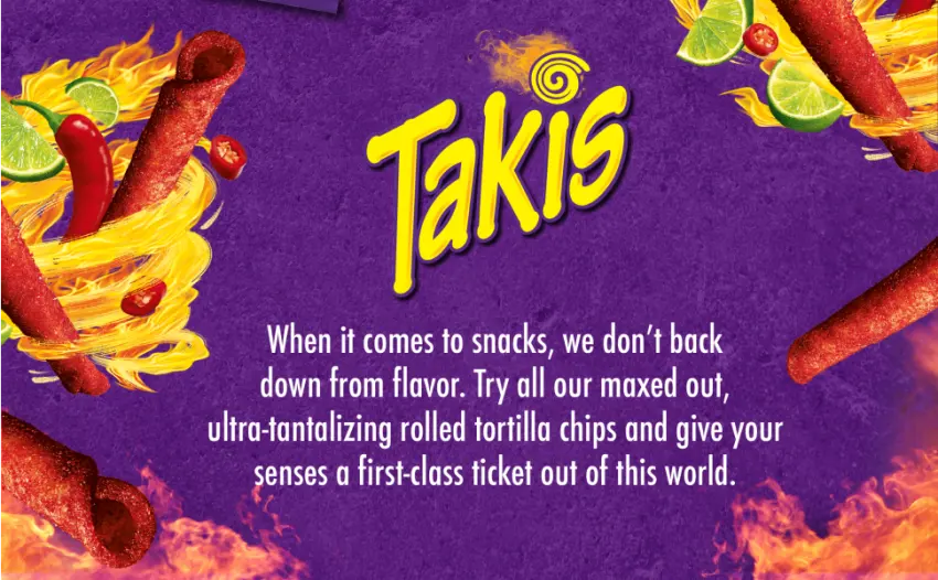 Takis Fuego Rolled Tortilla Chips - Hot Chili Pepper and Lime - 4 Ounce Bag - image