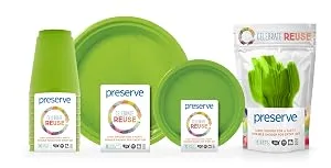Preserve On the Go Small Plates Kitchen Supplies, Apple Green Small Plates Apple Green - product information 4