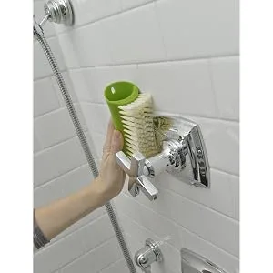 Full Circle Lean & Mean Household Scrub Brush, Green - Full Circle, Lean & Mean, Brush, Scrub Brush, Cleaning Brush
