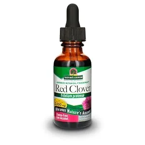 Nature's Answer Red Clover Flowering Tops, 1-Fluid Ounces | Natural Mood Support | Hormone Balance for Women | Menopausal Support - Red Clover