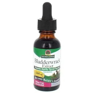 Nature's Answer Bladderwrack Thallus with Organic Low Alcohol 1 Fluid Ounce | Natural Immune Booster | Supports Digestion | Promotes a Healthy Thyroid - Bladderwrack, Bladderwrack Extract, Bladderwrack Tincture, Bladderwrack Dropper, Bladderwrack
