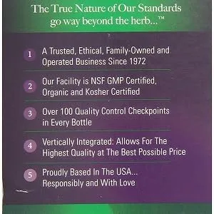 Nature's Answer Liver Support Herbal Combination Dietary Supplements Organic Natural Vegetarian Vegan Support Ideal for Healthy Liver Function – 1500mg (90 Capsules) - all-natural formula Unique herbal blend of milk thistle vegetarian vegan kosher multi-complex