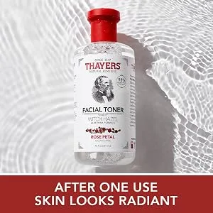 THAYERS Alcohol-Free Original Witch Hazel Facial Toner with Aloe Vera Formula, 12 oz Original 12 Fl Oz (Pack of 1) - section 3