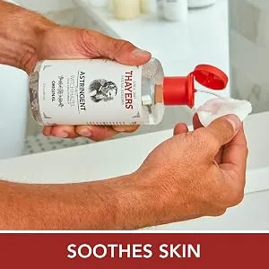 THAYERS Original Witch Hazel Astringent with Aloe Vera, 12 ounce bottle - Thayers Astringents