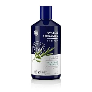 Avalon Organics Therapy Thickening Shampoo, Biotin B-Complex, 14 Oz 14 Fl Oz (Pack of 1) - Avalon Organics Biotin B-Complex Thickening Shampoo
