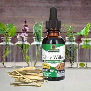 Nature's Answer Alcohol-Free White Willow Bark Extract, 1-Fluid Ounce Alcohol Free | Super Concentrated | Vegetarian, Non-GMO, Gluten Free Liquid - Liquid Extracts milligrams herbal Gluten Free,Vegan,Kosher, nonGMO tree bark