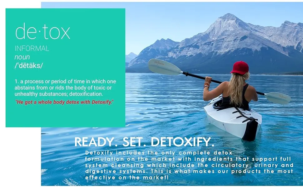 Detoxify – Xxtra Clean Herbal – Tropical Fruit Flavor - 20 oz – Professionally Formulated Extra Strength Herbal Detox Drink – Enhanced with Ginseng Extract & Milk Thistle Extract - Plus Sticker - product information 6