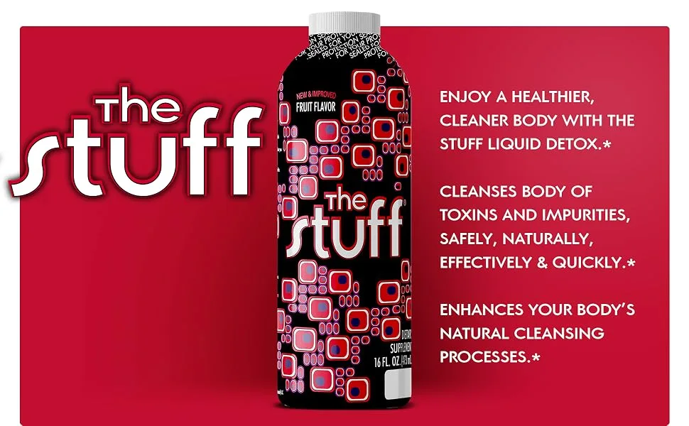 Detoxify – The Stuff Liquid Detox – Fruit – 16 oz – Professionally Formulated Intense Herbal Cleanse – Enhances Your Body’s Natural Cleansing Processes – Plus Sticker - product information 3
