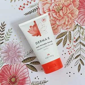 DERMA-E Anti-Wrinkle Toner w/Glycolic Acid, 6 oz (0482) - retexturizing scrub