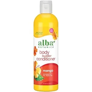Alba Botanica Body Builder Conditioner, Mango, 12 Oz 12 Ounce (Pack of 1) Mango - mango condiitoner