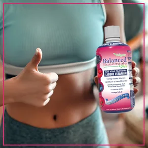 Balanced Essentials Liquid Nutritional Supplement, 32 Ounces - Very Berry 1 - Complete Multivitamin