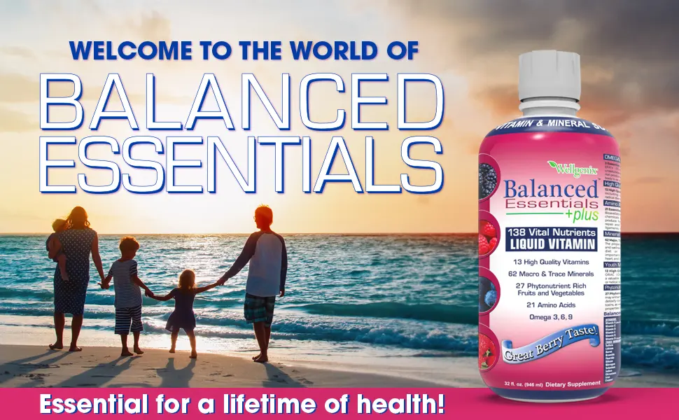 Balanced Essentials Liquid Nutritional Supplement, 32 Ounces - Very Berry 1 - Welcome to the world of Balanced Essentials. Essential for a lifetime of health.
