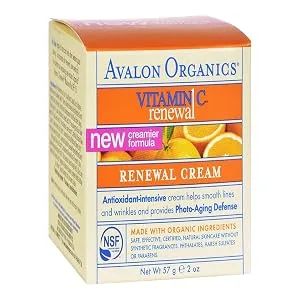Avalon Organics Vitamin C Renewal Creme, 2 oz Vitamin C 2 Ounce (Pack of 1) - Main