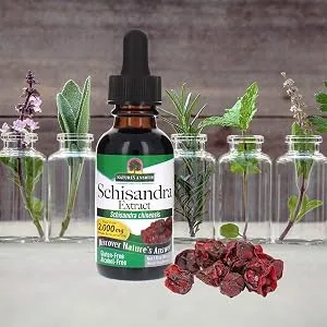Nature's Answer Schisandra Berry | Super Concentrated Herbal Supplement | Helps Reduce Stress & Fatigue | Gluten-Free, Alcohol-Free 1oz - Schisandra Extract