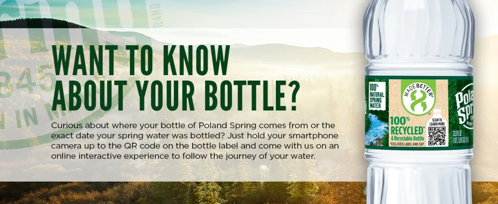 Poland Spring Brand 100% Natural Spring Water, 101.4 Oz Plastic Jug - Poland Spring