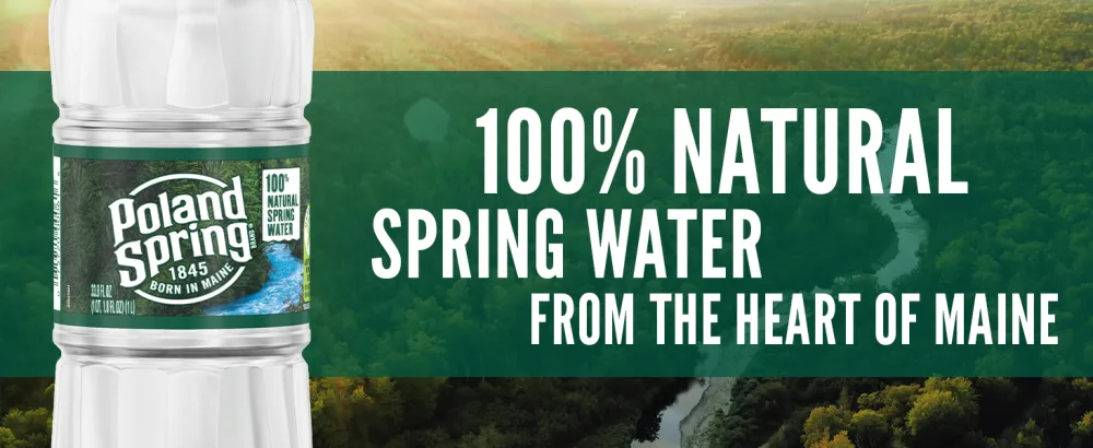 Poland Spring Brand 100% Natural Spring Water, 101.4 Oz Plastic Jug - Poland Spring Still