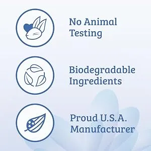 Biokleen Free & Clear Natural Laundry Detergent - 150 Loads - Powder, Concentrated, Eco-Friendly, Plant-Based, No Artificial Fragrance or Preservatives, Free & Clear - No Animal Testing