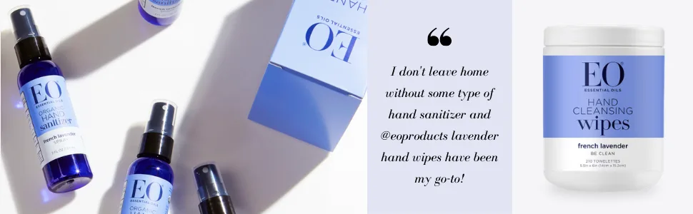 Eo Hand Sanitizer Wipe Lavender, 210 ct - product information 6