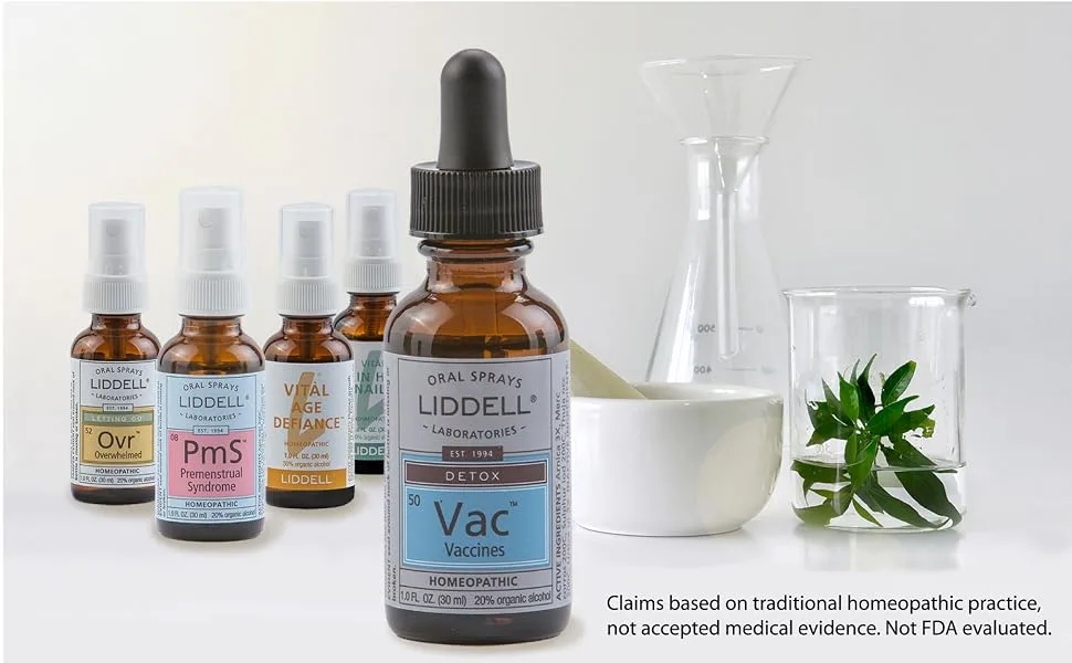 Liddell Homeopathic Vaccine Detox Spray - 1 Oz - vaccines