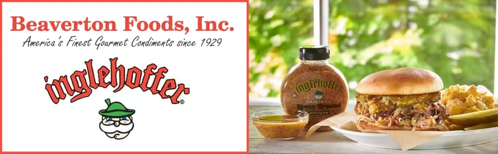 Inglehoffer Sweet Hot Mustard, 10.25 Ounce Squeeze Bottle - Inglehoffer - Header
