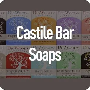 Dr. Woods Exfoliating Lavender Bar Soap with Organic Shea Butter, 5.25 oz… 5.25 Ounce - Dr Woods Castile Bar Soaps Cleanse Exfoliate Awaken Radiant Vegan Organic Family Children Natural