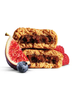 Nature’s Bakery Whole Wheat Fig Bars, Raspberry, Real Fruit, Vegan, Non-GMO, Snack bar, 1 box with 12 twin packs (12 twin packs) Raspberry  12 Count (Pack of 1) - product information 2