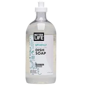 Better Life Dish Soap, Unscented, 22 Fl Oz Unscented  22 Fl Oz (Pack of 1) - product information 2