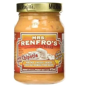 Mrs. Renfro's Nacho Cheese Sauce with Chipotle, 16 oz 15.9 Fl Oz (Pack of 1) Chipotle - product information 1
