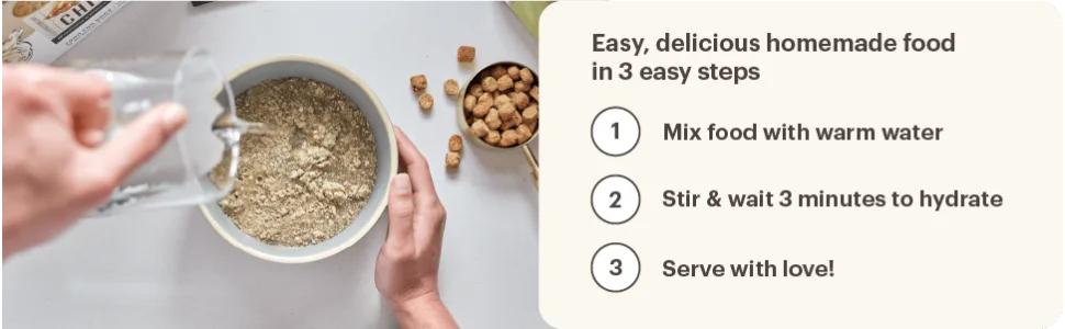 The Honest Kitchen Human Grade Dehydrated Grain Free Dog Food – Complete Meal or Dog Food Topper – Chicken 4 lb (makes 16 lbs) Chicken 4 Pound (Pack of 1) - image