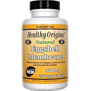 Healthy Origins Eggshell Membrane (NEM) 500 mg, 120 Veggie Caps 120 Count (Pack of 1) - product information 4