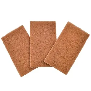 Full Circle Neat Nut Walnut Shell Scouring Pads, Non-Scratch, Set of 3, 5 oz Scouring Pads, Set of 3 - product information 5