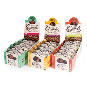 Cocomel, Organic Vanilla, Chocolate Covered, 1 Ounce - Cocomels Chocolate Covered Coconut Milk Caramels