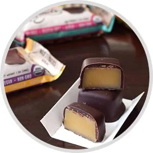 Cocomel, Organic Vanilla, Chocolate Covered, 1 Ounce - JJ Sweets Chocolate-Covered Cocomels