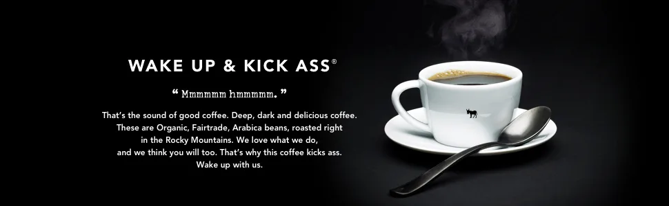 Kicking Horse Coffee, Kick Ass, Dark Roast, Ground, 10 Oz - Certified Organic, Fairtrade, Kosher Coffee (packaging may vary) - wake up & kick ass