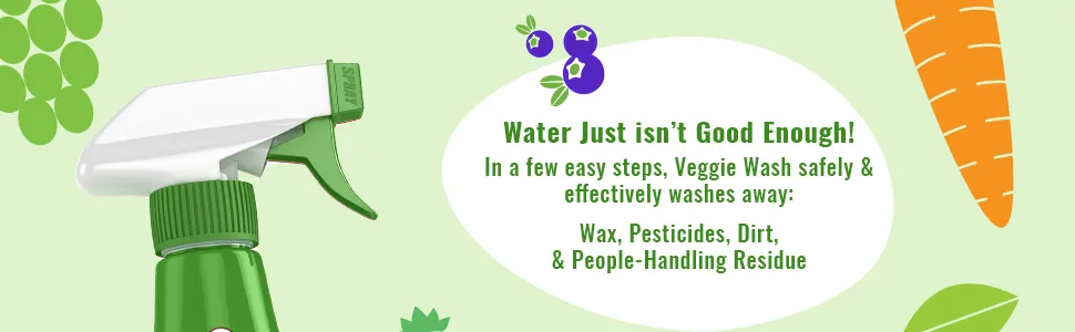 Veggie Wash Organic Fruit and Vegetable Wash, 16-oz - image