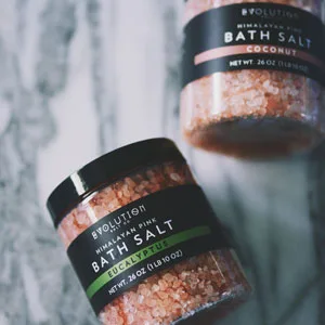 Evolution Salt - Bath Himalayan Salt Coarse Lavender 26 oz Lavander - Evolution Salt Bath