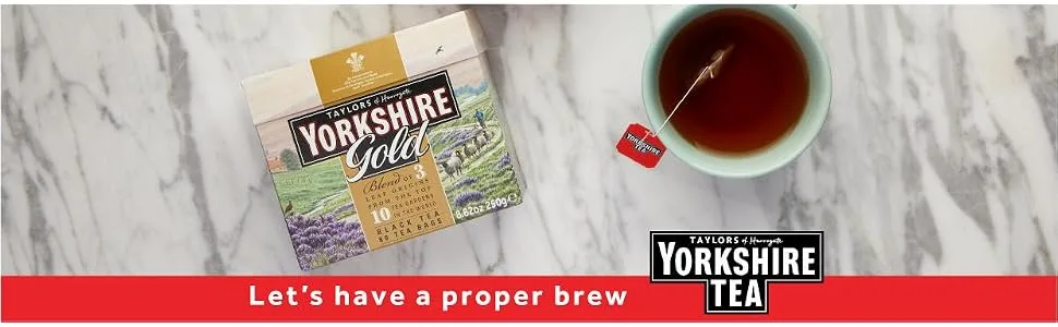 Yorkshire Tea Taylors of Harrogate, Red, 100 Count Yorkshire Red 100 Count (Pack of 1) - Yorkshire Tea