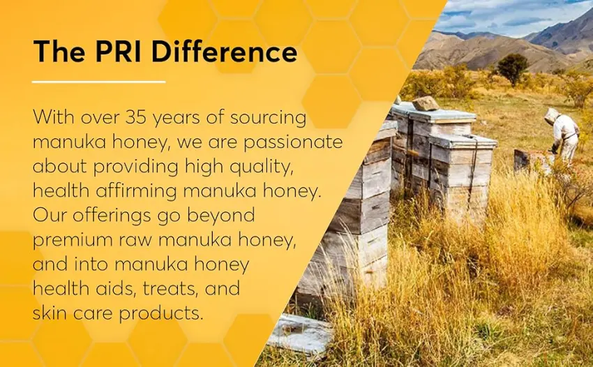 PRI Manuka Honey & Lemon Nuggets, Sweet and All Natural Hard Candy Treat, 3.5oz - The PRI Difference
